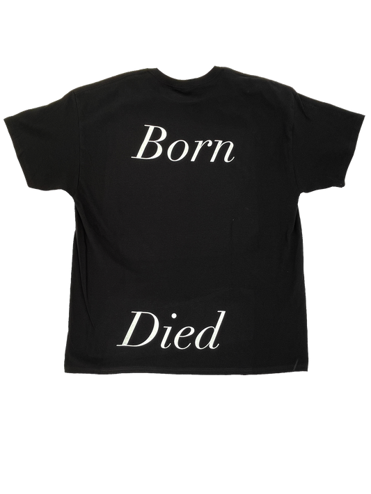 Richie Culver - Born Died - Black T-shirt XL