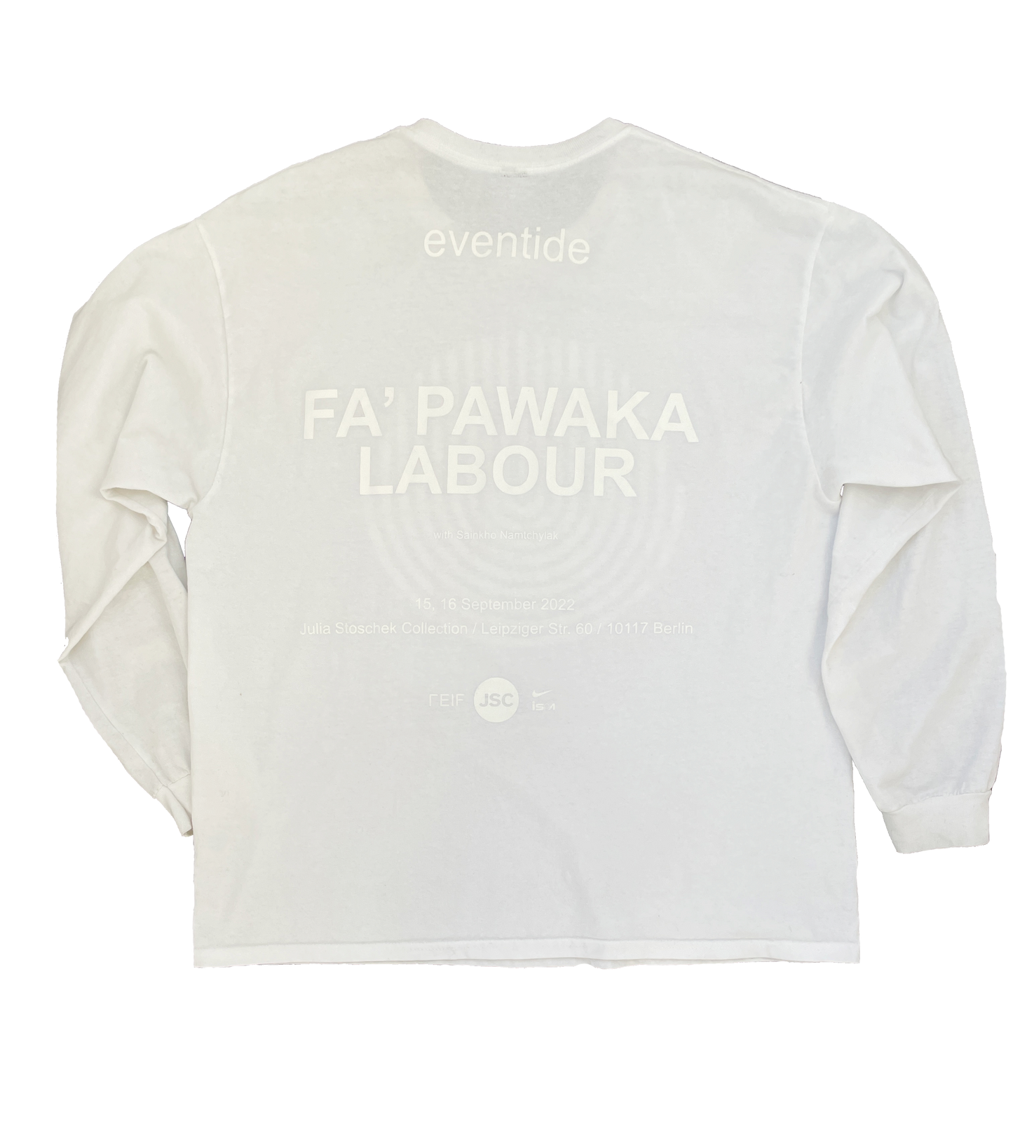 Fa Pawaka, LABOUR - Eventide - White Long-Sleeve XL